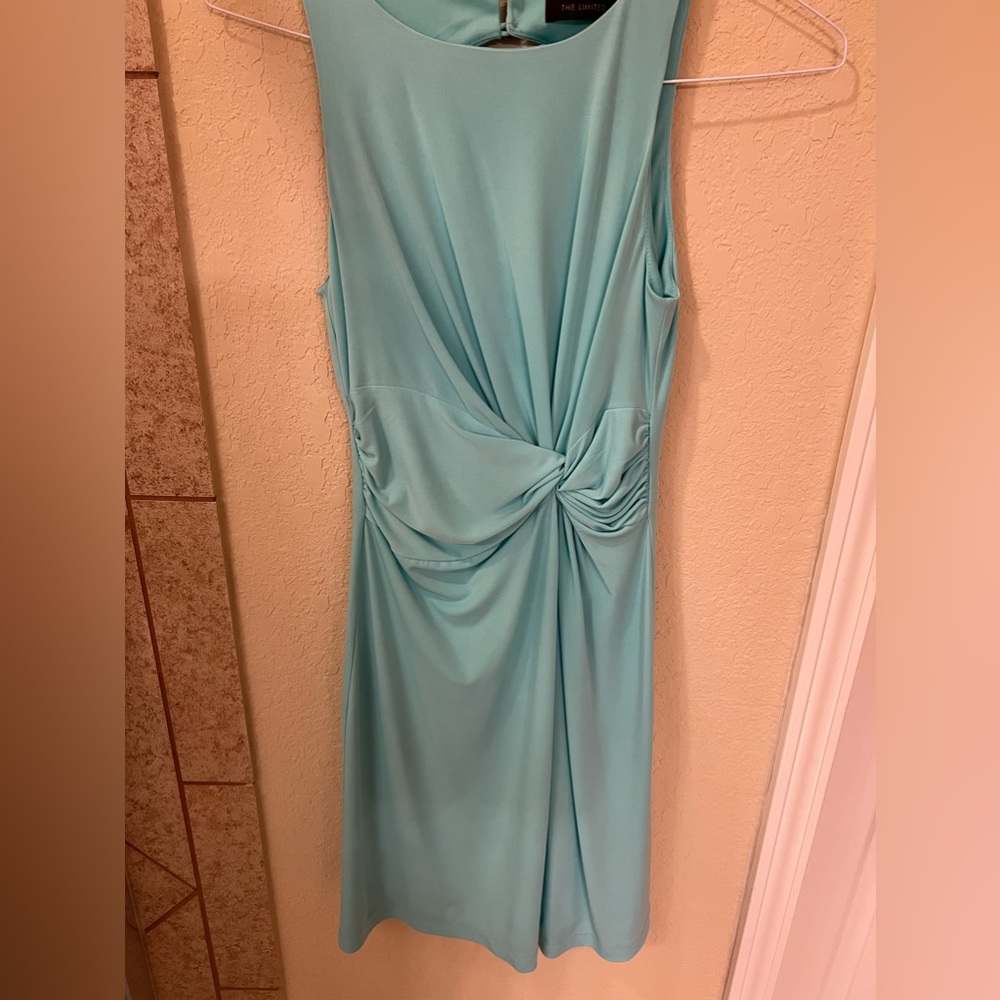 The Limited aqua blue short dress